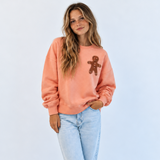GINGERBREAD COOKIE | Drop Shoulder Pullover | ADULT