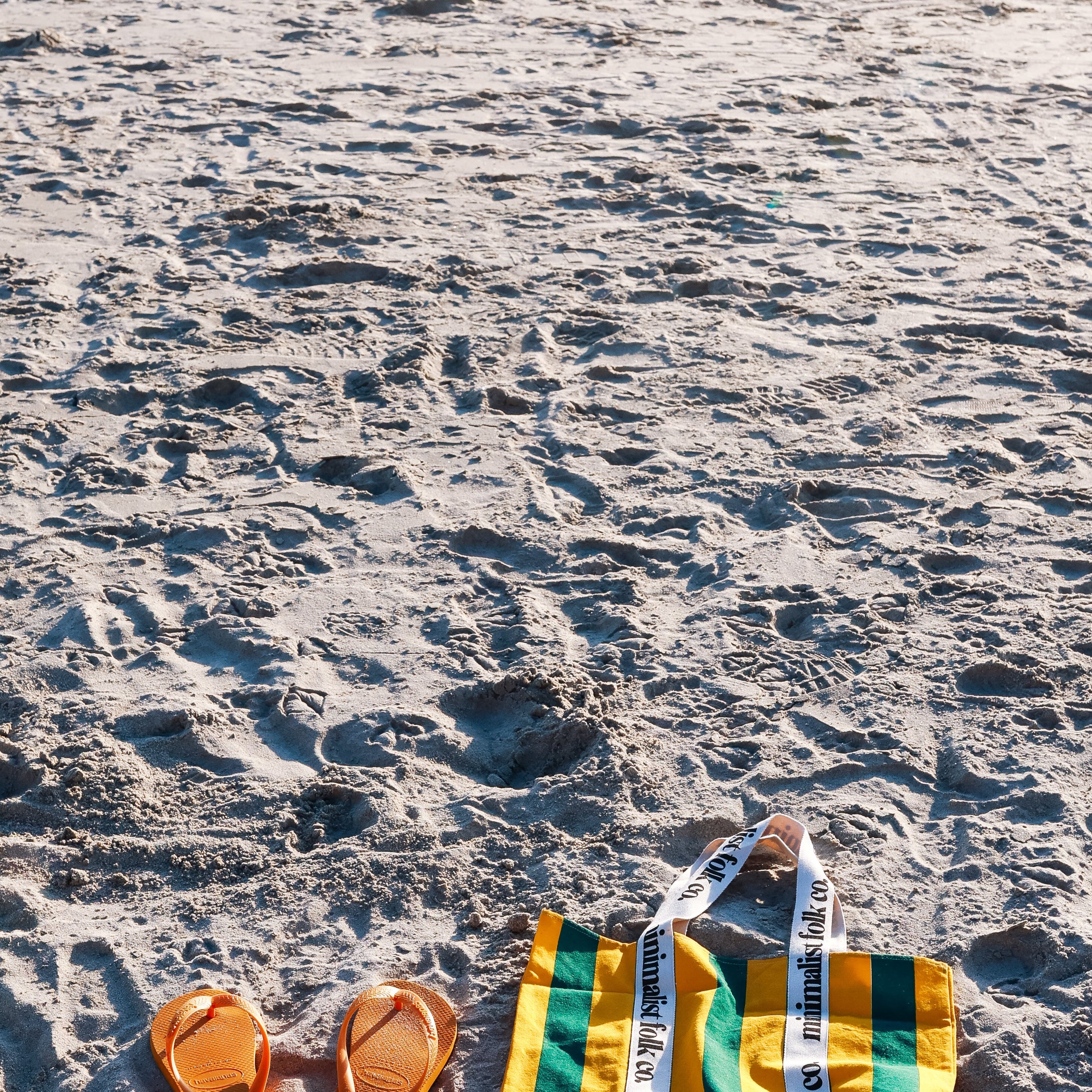 MFCo. TOTE | STRIPED GREEN + YELLOW