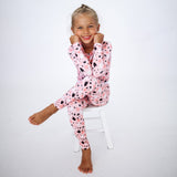 PINK HALLOWEEN | 2 pieces bamboo pajama set