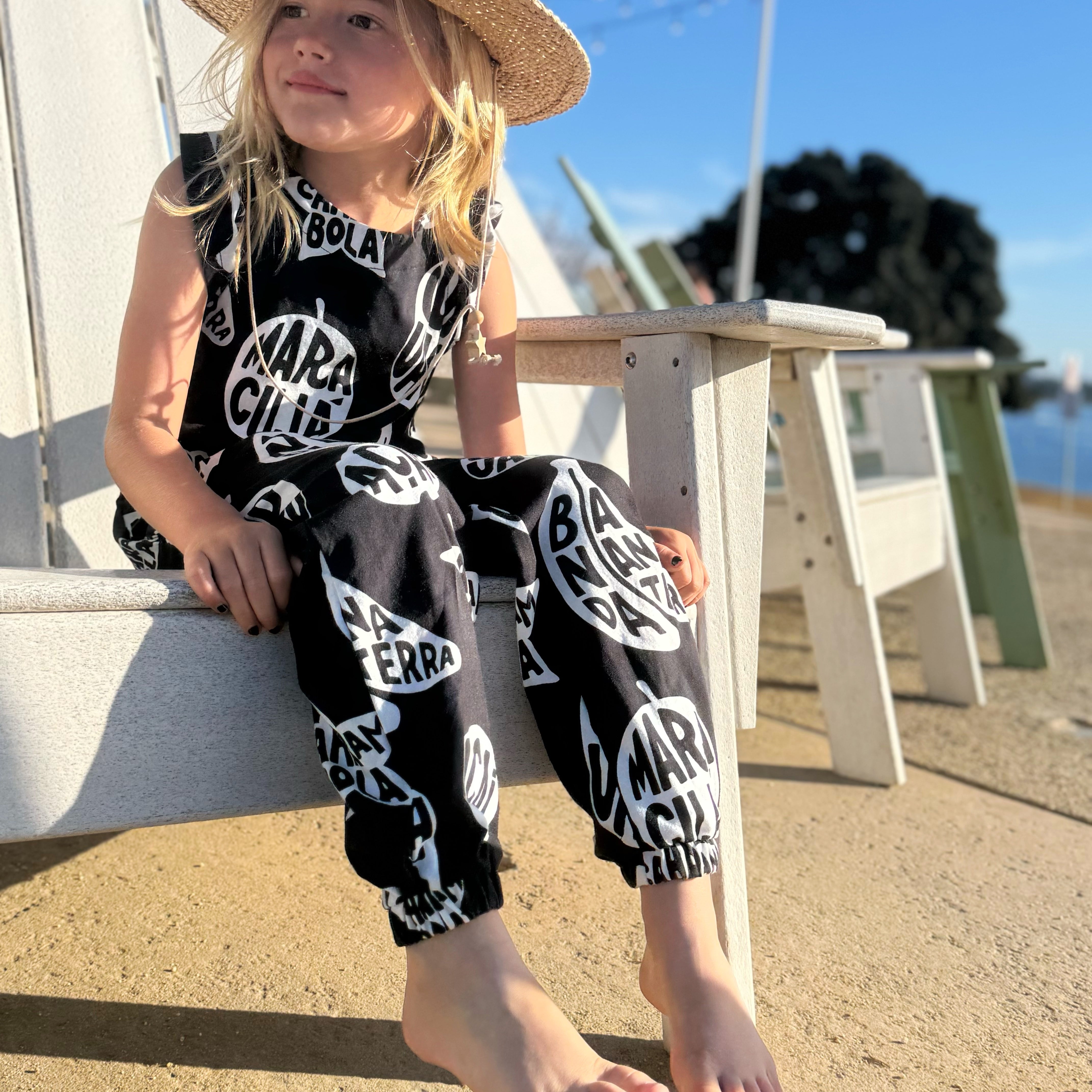 THE JUNE JUMPSUIT | FRUTAS | Girls jumpsuit