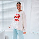 OUI MON AMI | Drop Shoulder Oversized Pullover | ADULT