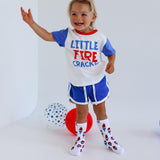 TRACK SHORTS | ROYAL BLUE | KIDS