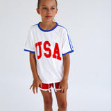 TRACK SHORTS | RED | KIDS