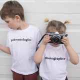 PALEONTOLOGIST | OVERSIZED | Kids Tee