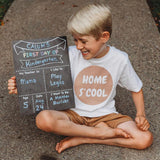 HOME S'COOL in Caramel | OVERSIZED | Kids Tee