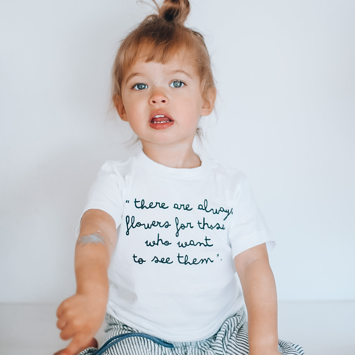 THERE ARE ALWAYS FLOWERS | OVERSIZED | Kids Tee