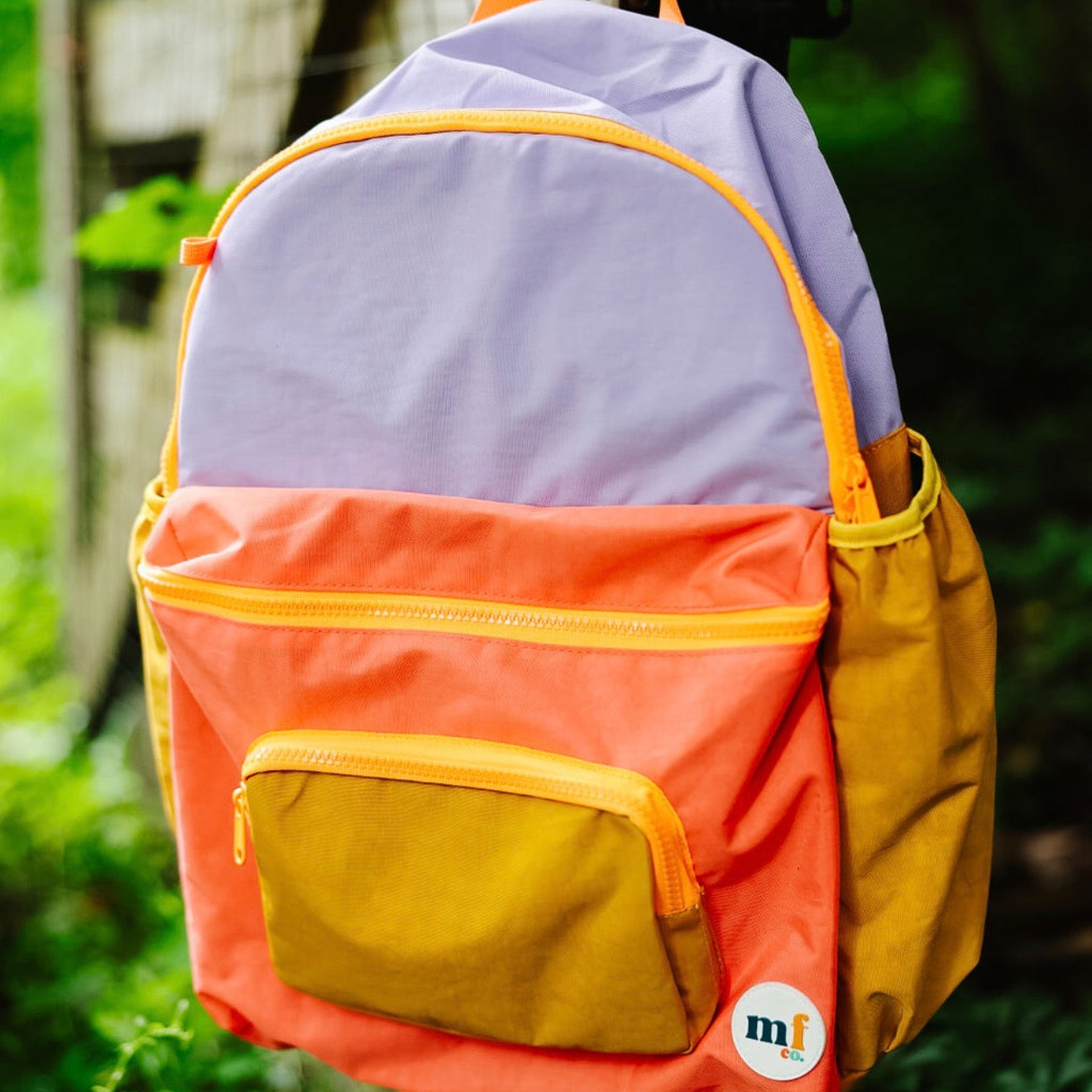 PERFEKTⒸ BACKPACK | PEACH + LAVENDER + MUSTARD