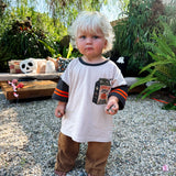 SPPOKY JUICE BOX | CHARCOAL | OVERSIZED KIDS TEE