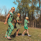 THE JUNE JUMPSUIT | BANANAS ALL OVER | Girls jumpsuit