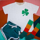 SHAMROCK in green | OVERSIZED | Kids Tee