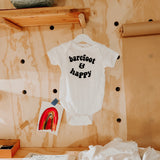 BAREFOOT & HAPPY | OVERSIZED | Kids Tee
