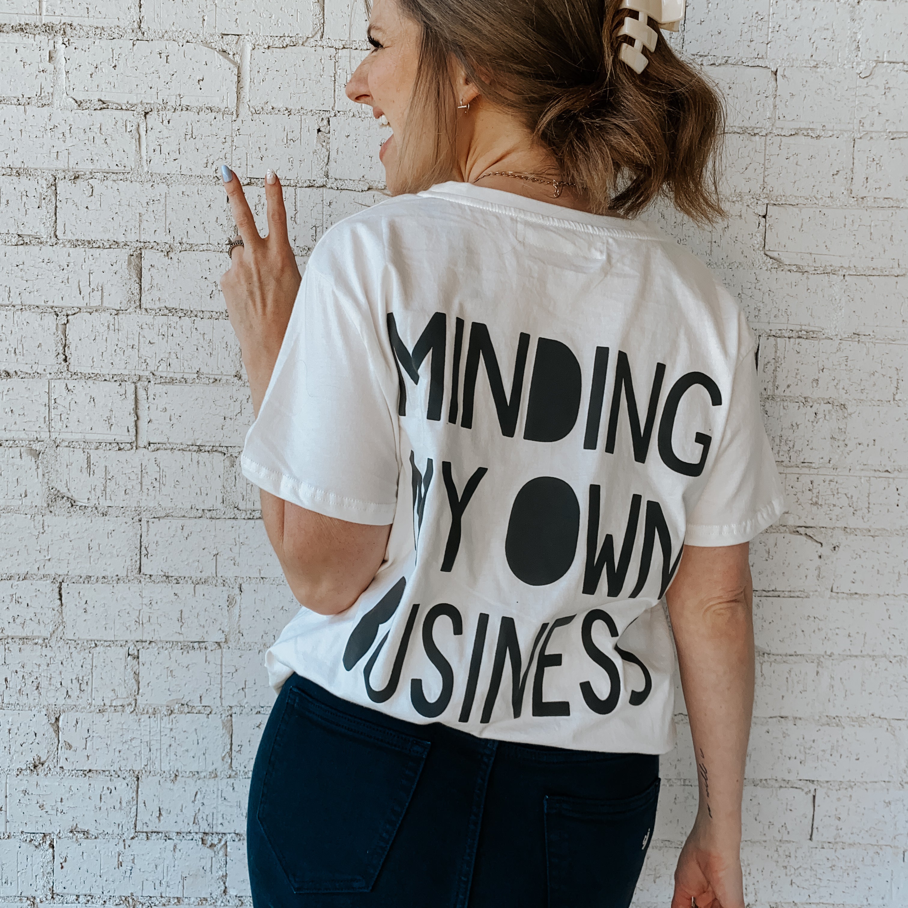 MINDING MY OWN BUSINESS | WOMEN'S TEE