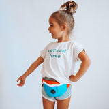 SPREAD LOVE in sage | OVERSIZED | Kids Tee