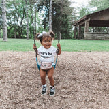 LET'S BE FRIENDS in Black | OVERSIZED | Kids Tee