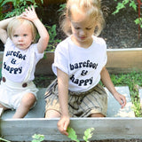 BAREFOOT & HAPPY | OVERSIZED | Kids Tee