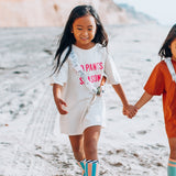 NO PANTS SEASON™ in hot pink | OVERSIZED | Kids Tee