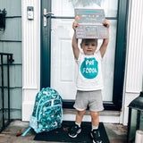 PRE S'COOL in Blue | OVERSIZED | Kids Tee