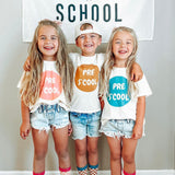 PRE S'COOL in Caramel | OVERSIZED | Kids Tee