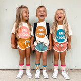 PRE S'COOL in Caramel | OVERSIZED | Kids Tee
