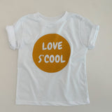 LOVE S'COOL in Caramel | OVERSIZED | Kids Tee