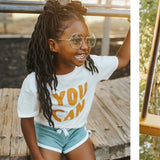 YOU CAN in caramel | OVERSIZED | Kids Tee