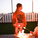 MARSHMALLOW MASTER | in toasted mustard | oversized drop shoulder | KIDS