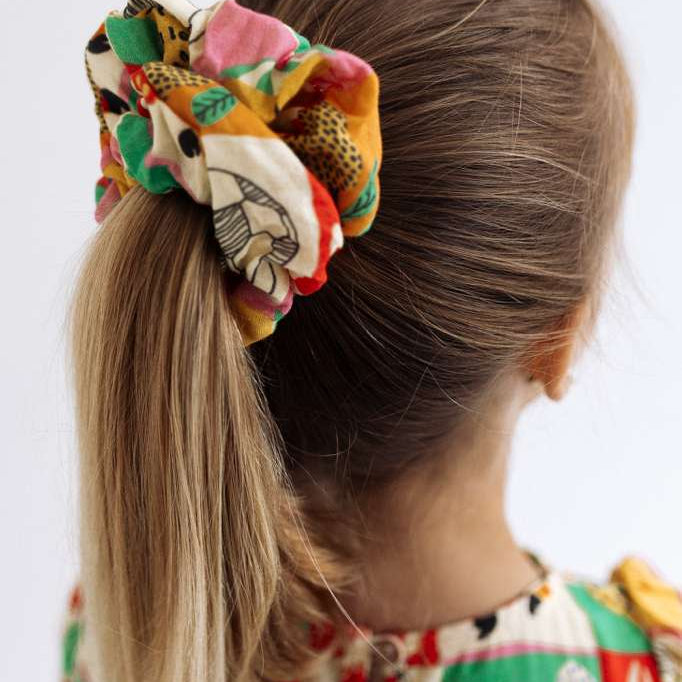 SCRUNCHIE | BRAZIL IN SQUARES