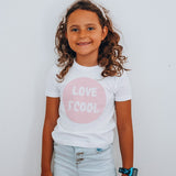 LOVE S'COOL in Caramel | OVERSIZED | Kids Tee