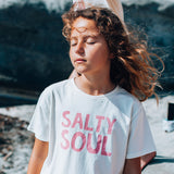 SALTY SOUL in pink | OVERSIZED | Kids Tee