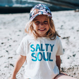 SALTY SOUL in blue | OVERSIZED | Kids Tee