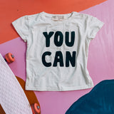 YOU CAN in black | OVERSIZED | Kids Tee