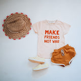 MAKE FRIENDS NOT WAR | OVERSIZED | Kids Tee