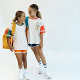 THE CLUMSY CLUB | GREEN | OVERSIZED KIDS TEE
