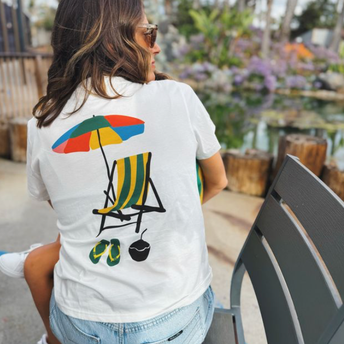 FLIP FLOPS | Women's relaxed fit TEE