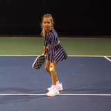 MA-ME-MI | SKORT | STRIPED NAVY