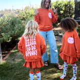 'TIS THE SEASON TO BE SPOOKY | Drop Shoulder Pullover | ADULT