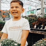 GRATITUDE | OVERSIZED | Kids Tee