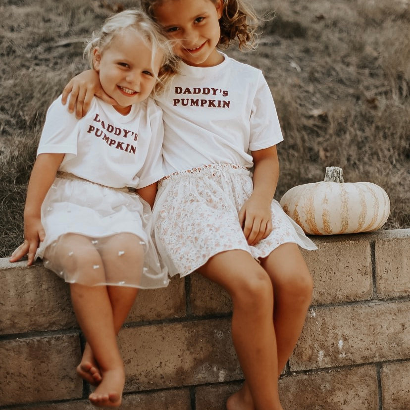 DADDY'S PUMPKIN | OVERSIZED | Kids Tee