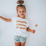 CAMPFIRE, SMORE'S & STARS | OVERSIZED | Kids Tee