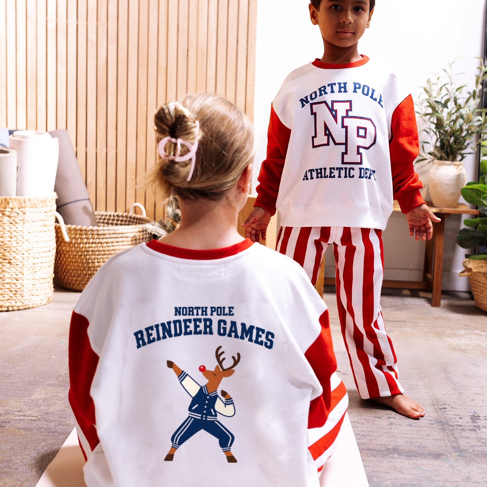 REINDEER GAMES |OVERSIZED PULLOVER | KIDS
