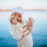 CAMPFIRE S'MORES & STARS  pullover | oversized drop shoulder | KIDS