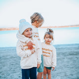 CAMPFIRE S'MORES & STARS  pullover | oversized drop shoulder | KIDS