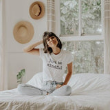 JUST BE MINDFUL | Women's boyfriend fit TEE