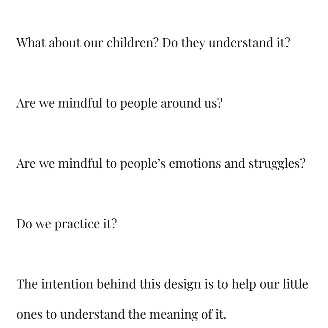 JUST BE MINDFUL | Kids Tee