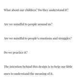 JUST BE MINDFUL | Kids Tee