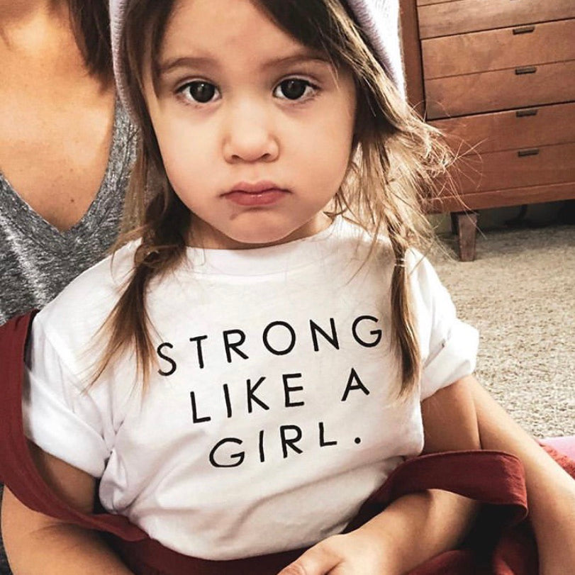 STRONG LIKE A GIRL | Kids Tee