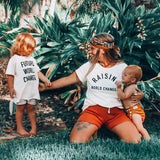 RAISING WORLD CHANGERS | Women's boyfriend fit TEE