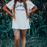 GROWING WILD THINGS | Women's boyfriend fit TEE